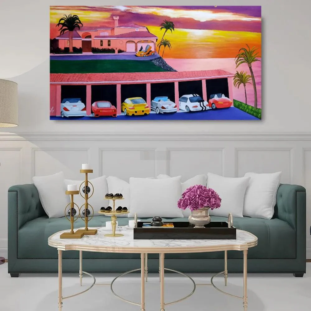 Landscape || Handmade Painting |  Home Decor | Wall Decor