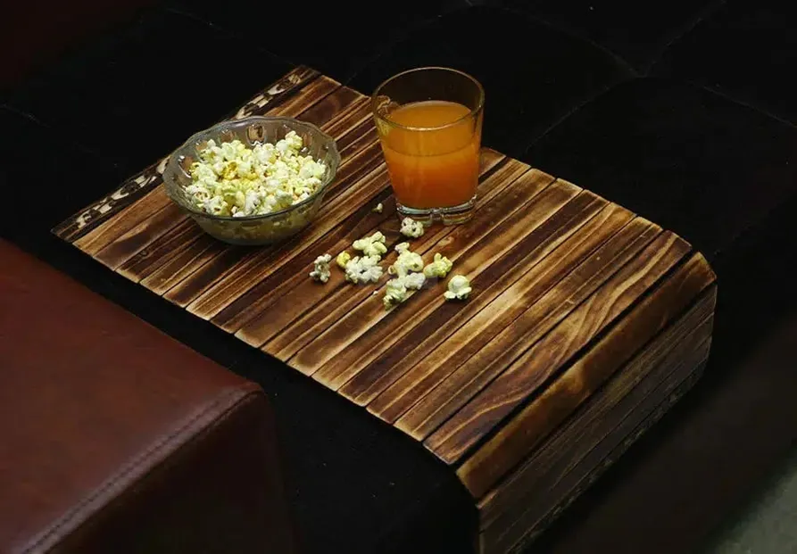 Foldable Wooden Sofa Tray