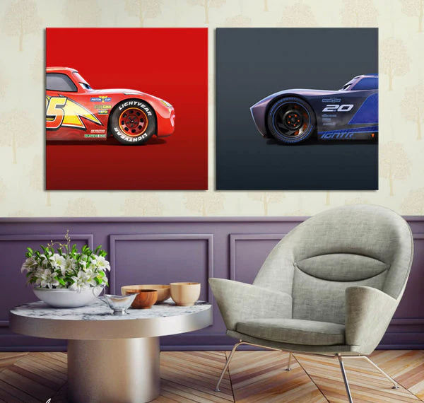 Cars V (2 Panel) Cars Wall Art