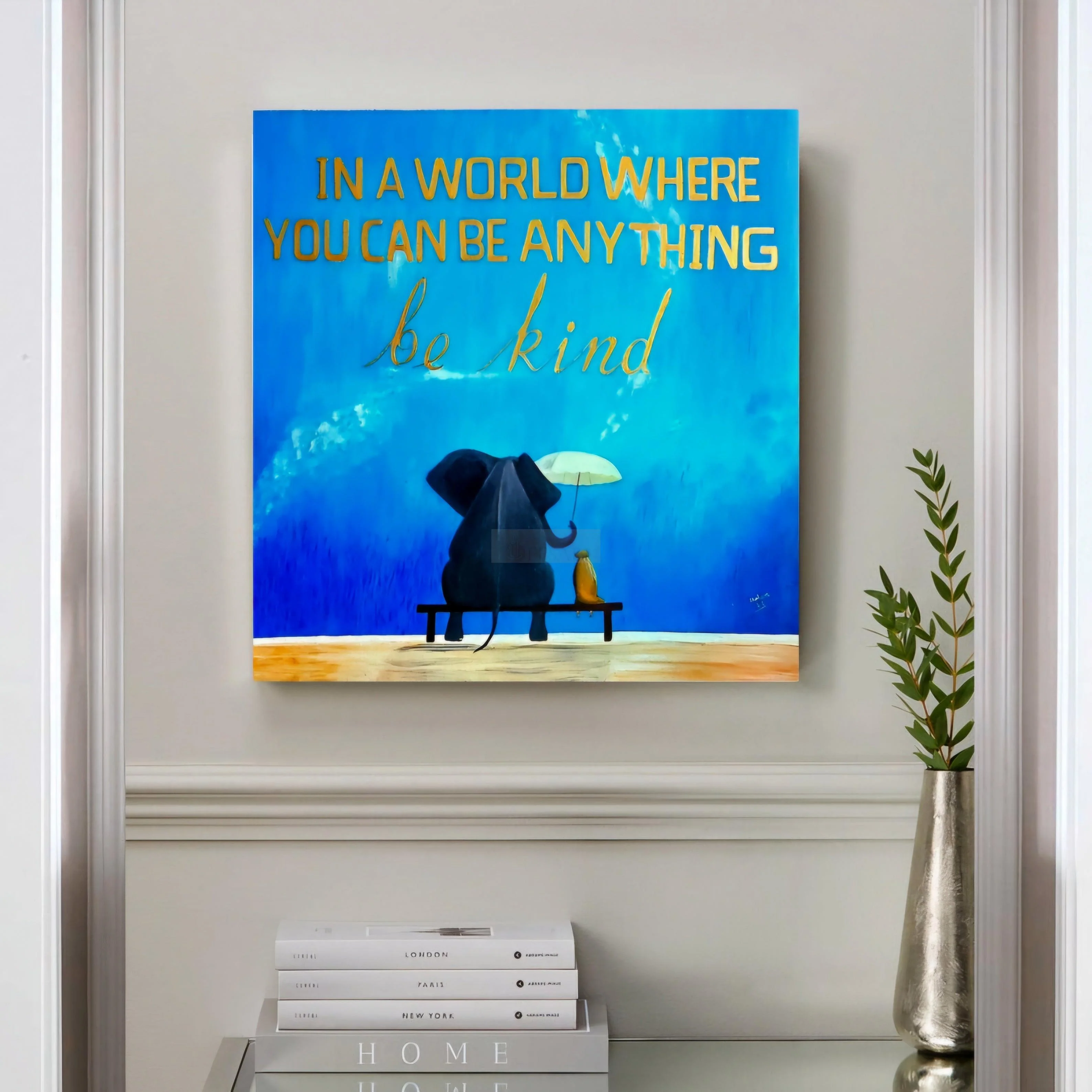 Motivational Quote Wall Art || Handmade Painting | Home Decor | Wall Decor