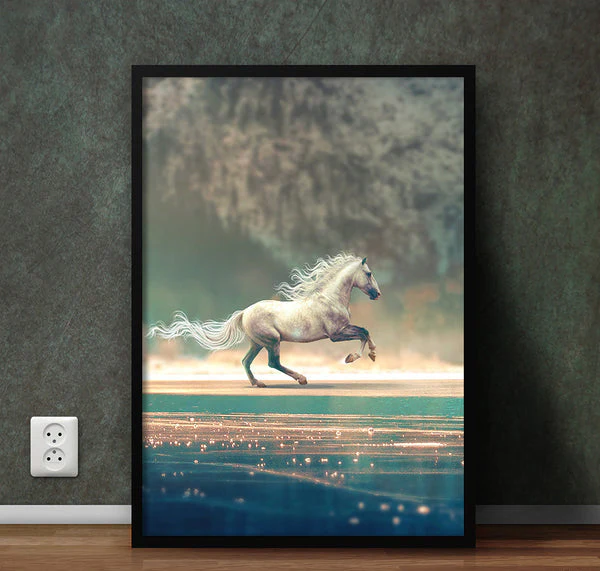 Running Horse | Animal Poster Wall Art