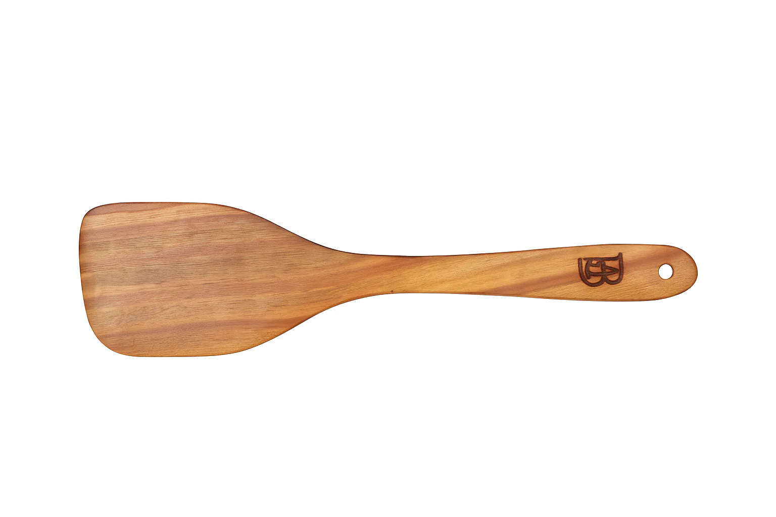 Natural Handmade Wooden Cooking Spatula �?Non-Polished, Chemical-Free, Eco-Friendly Utensil for Stirring, Frying & Safe Use on Nonstick Cookware