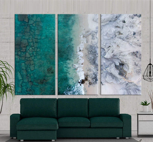 Seascape (3 Panel) Abstract Wall Art