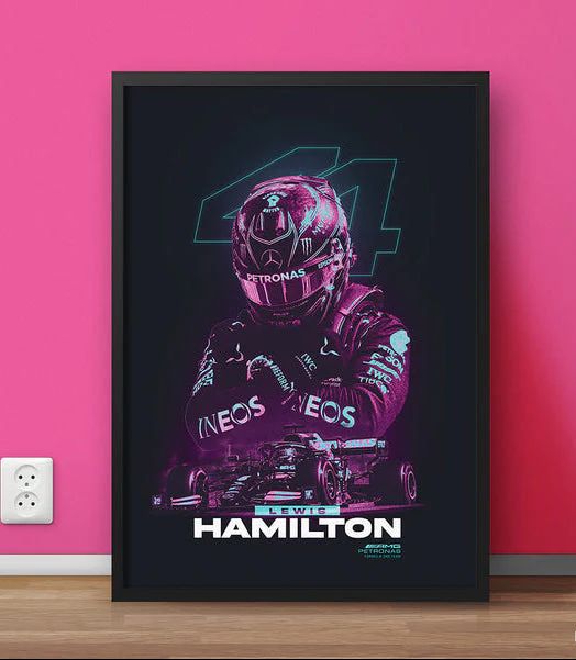 Lewis Hamilton Formula 1 | Sports Wall Art