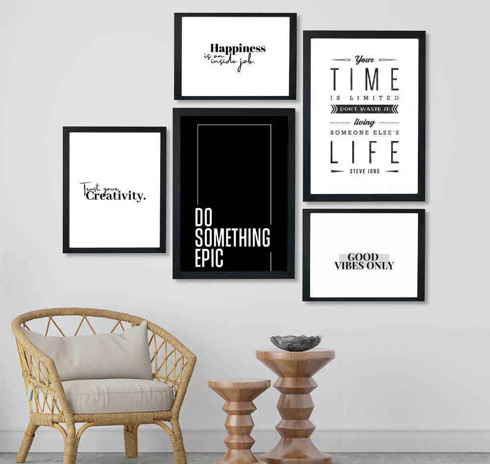 Do Something Epic (5 Panel) Motivational Wall Art