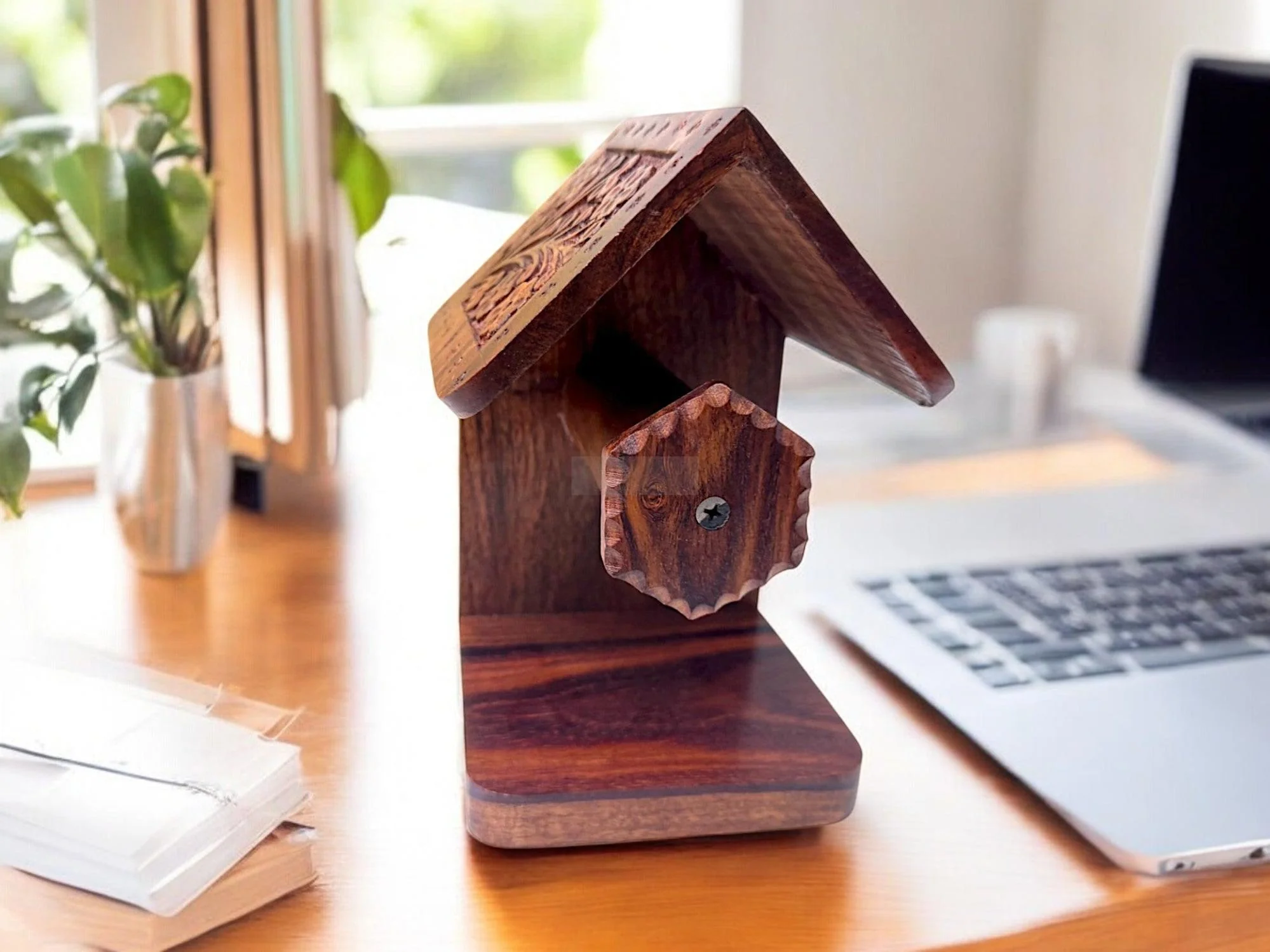 Handmade Rosewood Tissue Roll Srand �C Rustic, Elegant Wooden Tissue Holder, Custom Decorative Rosewood Tissue Dispenser, Eco-Friendly, Stylish Bathroom and Home Decor