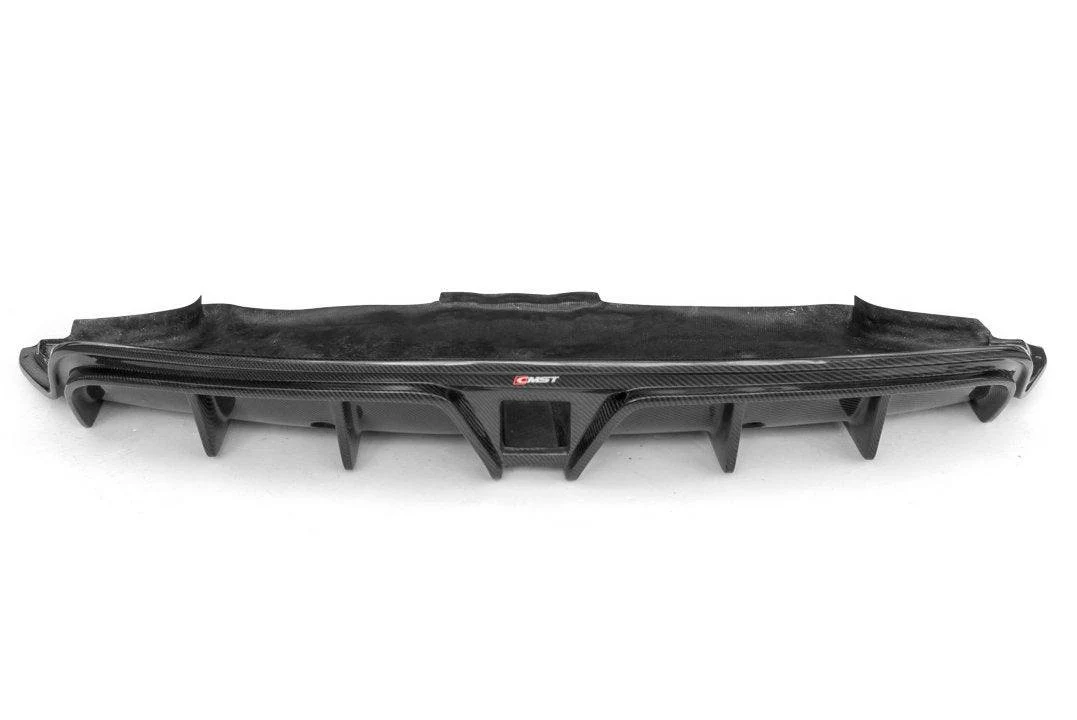 CMST Tuning V4 With Tow Hook Access Rear Diffuser for Tesla Model 3 Performance/Base Carbon Fiber/FRP