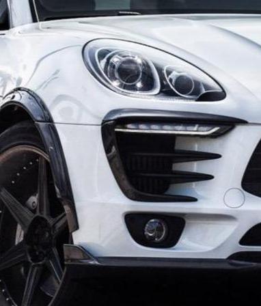 CMST Tuning Upper Valences for Porsche Macan 95B.1 Base/S Carbon Fiber/FRP