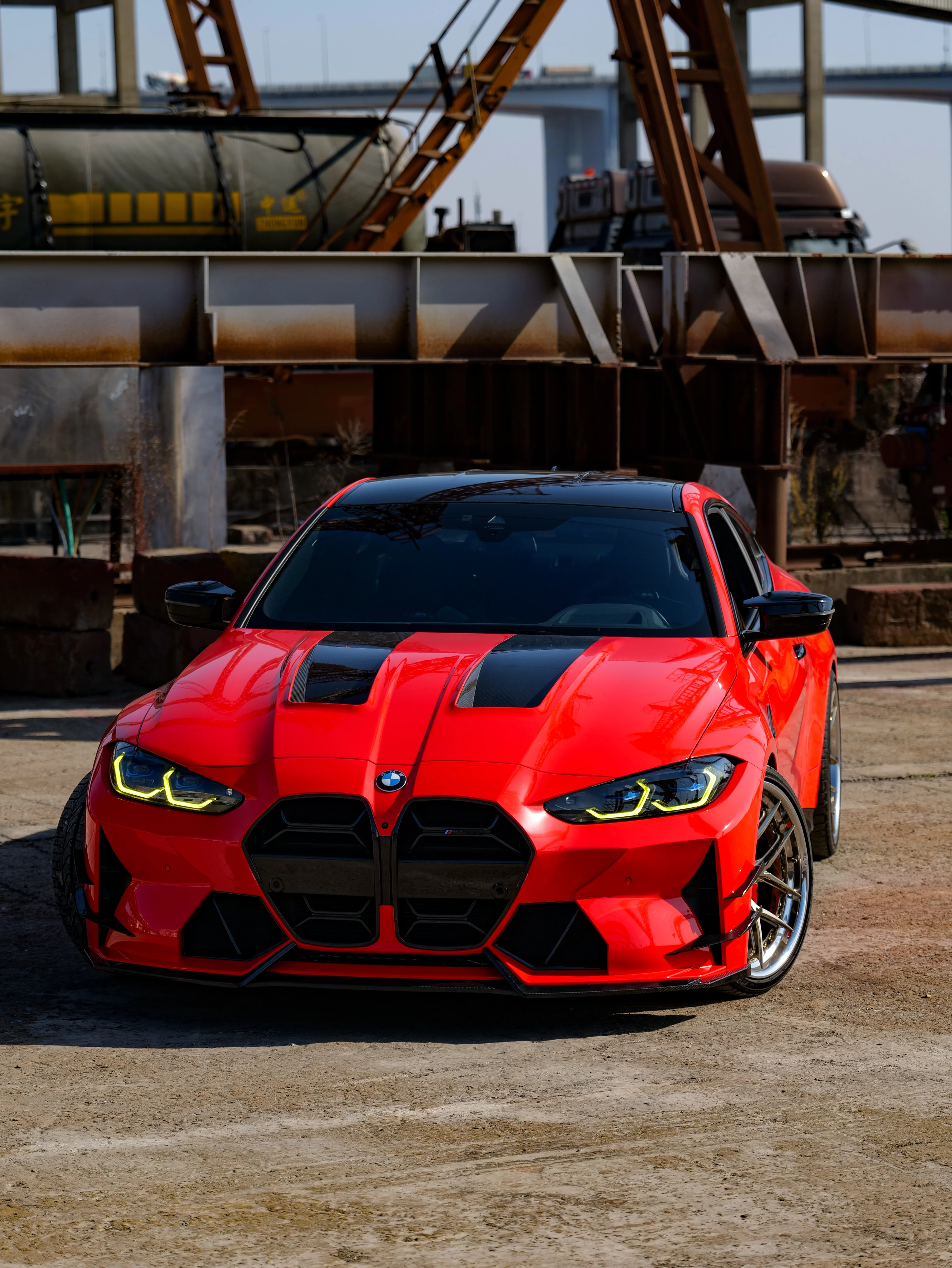 VTEN Front Bumper for BMW M3 G80 G81 & M4 G82 G83 2021-ON Pre-preg Carbon Fiber