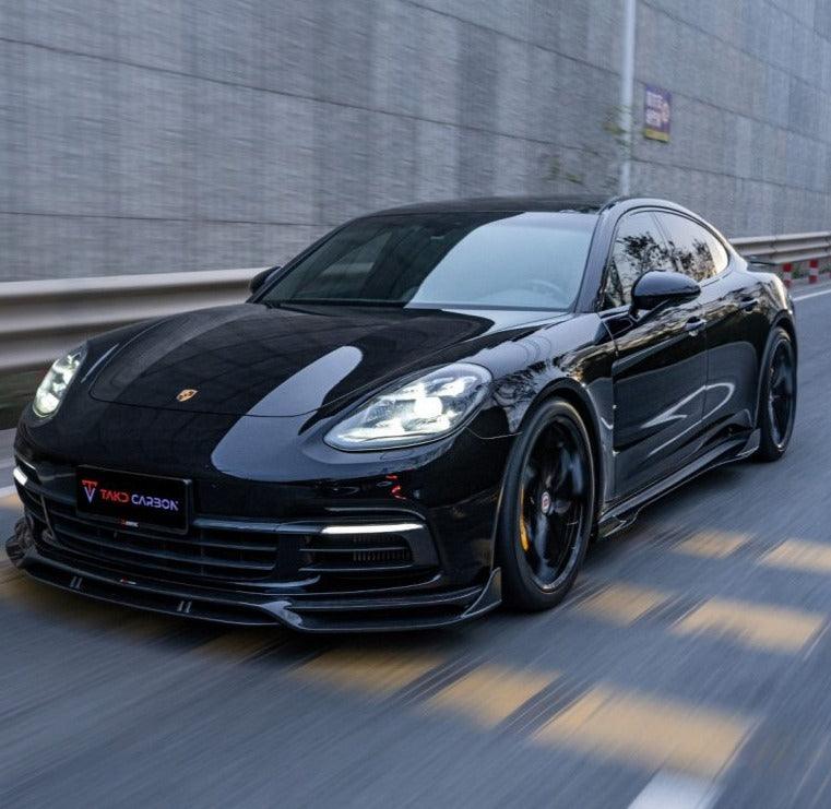 TAKD Carbon Side Skirts for Porsche Panamera RWD/Base/4/4S/GTS/Turbo/Turbo S 971.1 971.2 Carbon Fiber