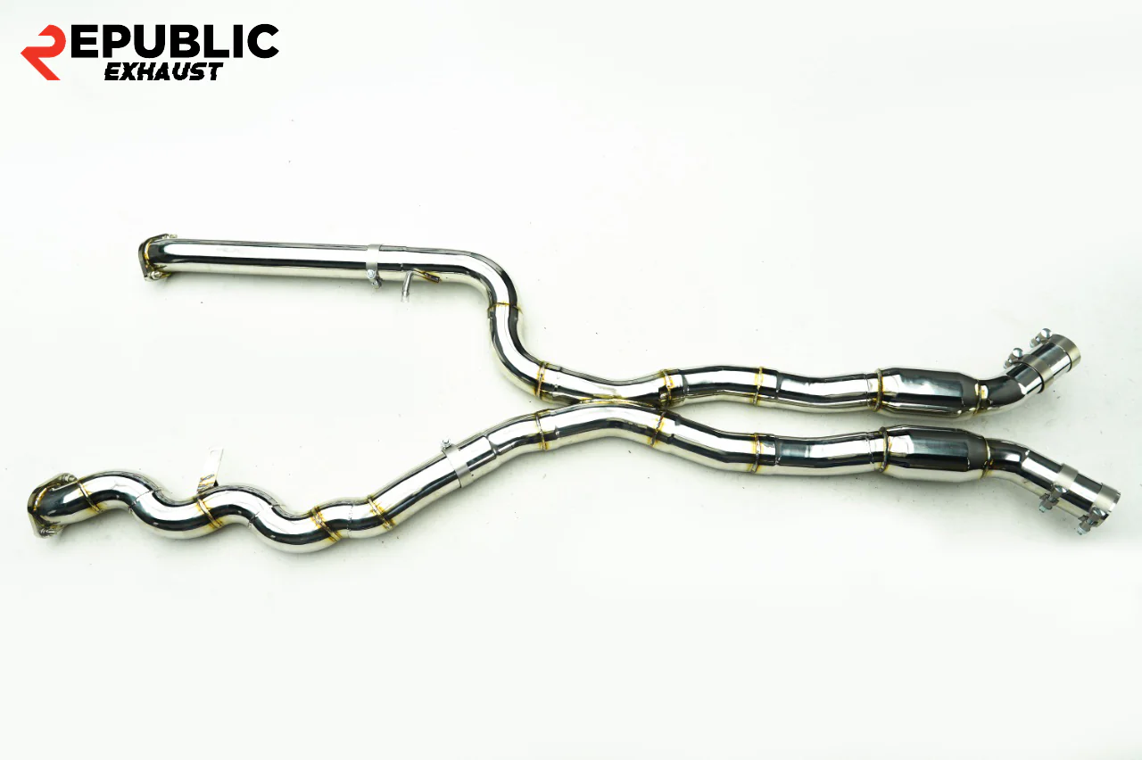 Republic Exhaust Midpipe Exhaust for BMW M2 G87 2023-ON Titanium/Stainless Steel