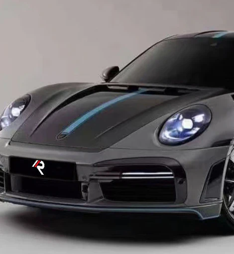 Aero Republic TC Sting GTR Style Hood for Porsche 911 992.1 992.2 Carerra Targa 4S/GT3/Turbo S 2020-ON Dry Pre-preg Carbon Fiber
