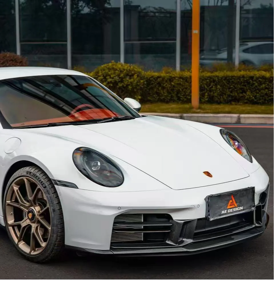 ArmorExtend Front Lip for Porsche 911 992.2 Carerra Base/S/T/4S/GTS/Targa4S/Targa4GTS Pre-preg Carbon Fiber