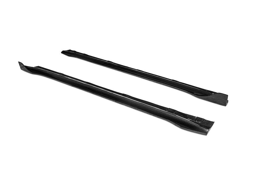 Aero Republic V Style Side Skirts for Tesla Model 3 Performance Base 2017-2023 Sedan Dry Pre-preg Carbon Fiber