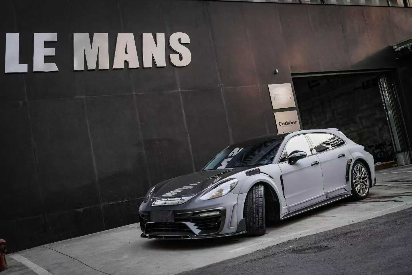 Aero Republic MSRY Style Front Fenders for Porsche Panamera 971.1 & 971.2 Base/4/4S/GTS/Turbo/Turbo S 2017-2023 Carbon Fiber