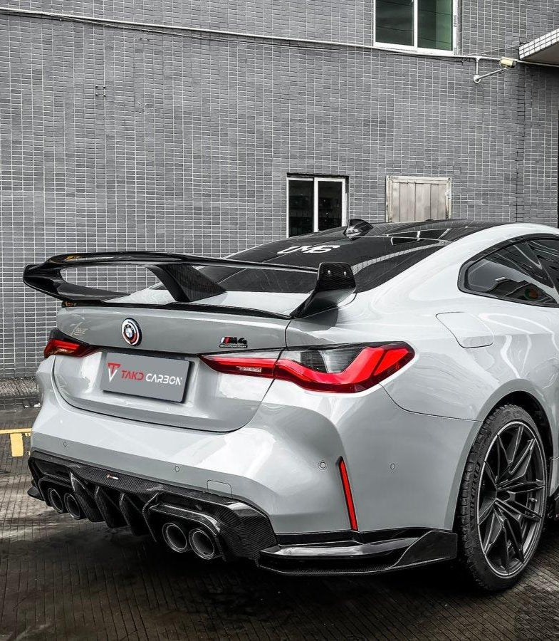 TAKD Carbon Rear Diffuser & Canards for BMW M3 / M3C G80/G81 & M4 / M4C G82/G83 Carbon Fiber