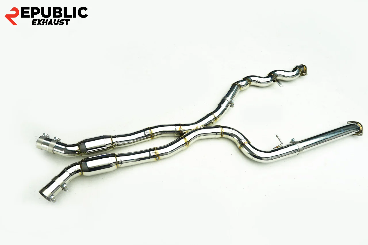 Republic Exhaust Midpipe Exhaust for BMW M2 G87 2023-ON Titanium/Stainless Steel