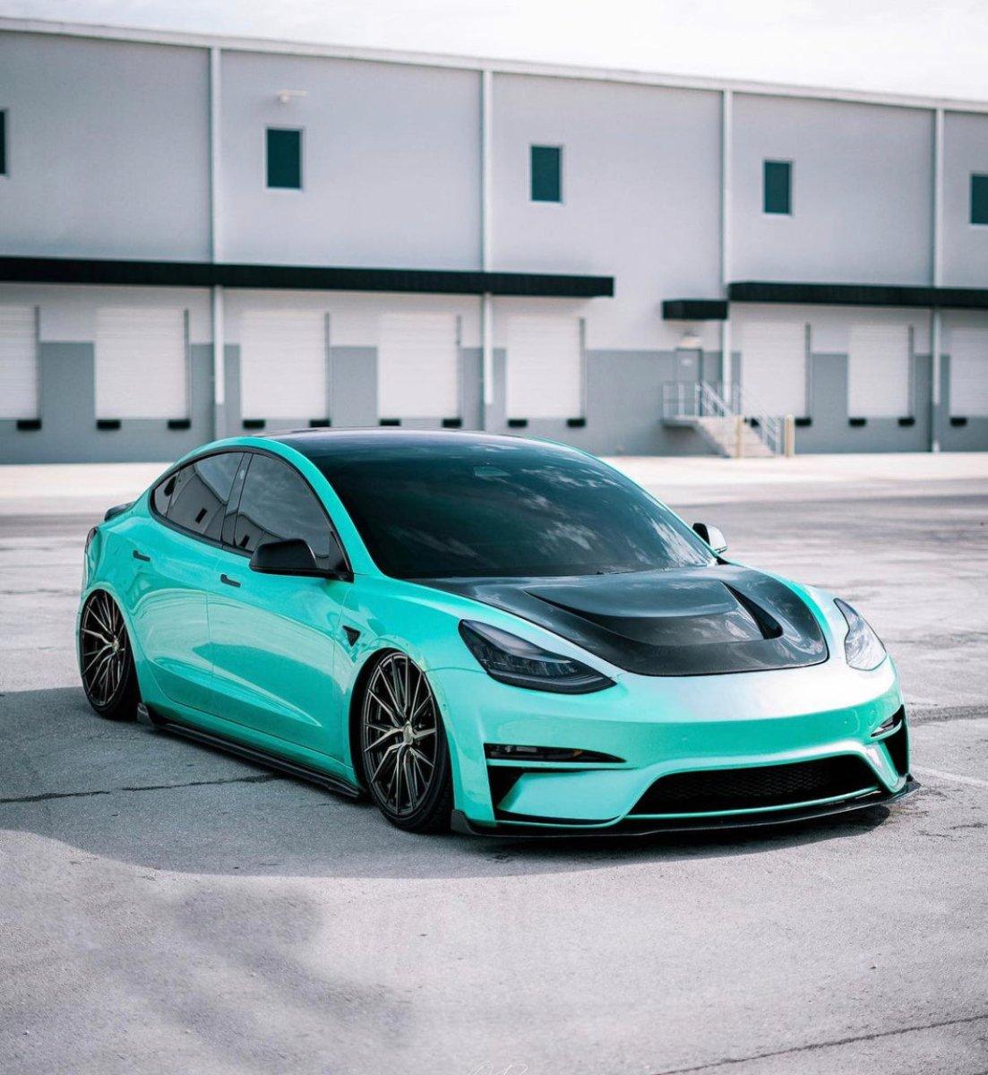 Robot Craftsman Crypton Side Skirts for Tesla Model 3 Performance/Base Carbon Fiber/FRP