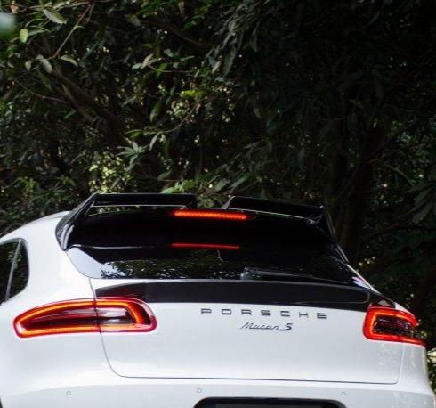 CMST Tuning Rear Trunk Spoiler for Porsche Macan 95B.1 GTS/Sport Edition/Turbo Carbon Fiber / FRP