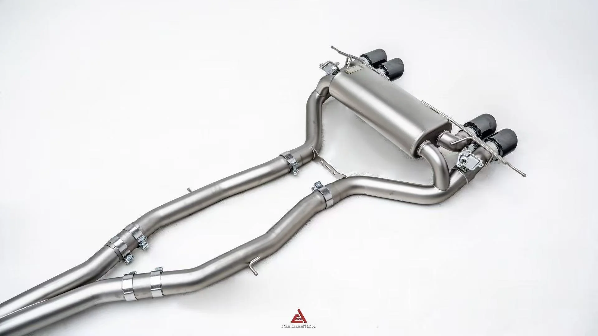 ArmorExtend GT4 Style Catback Exhaust with Valve for BMW M3 G80 G81 & M4 G82 G83 2021-ON Titanium/Stainless Steel