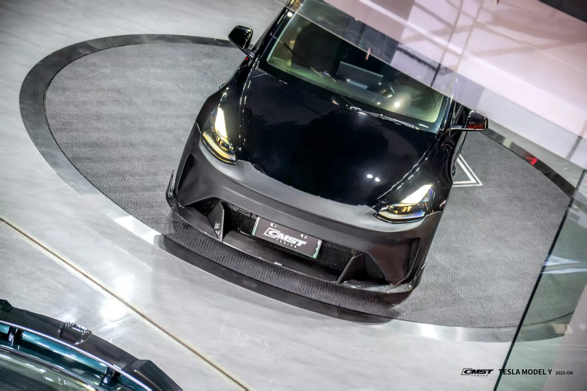 CMST Tuning Front Bumper & Lip for Tesla Model Y Performance AWD 2020-2025 Carbon Fiber/FRP