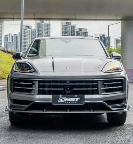 CMST Tuning Front Lip for Porsche Cayenne 9Y0 /E-Hybrid & 9Y3 /S Carbon Fiber / FRP