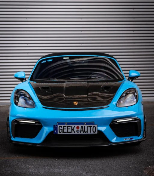 Dupont Tech GT4RS Full Conversion Kit for Porsche 718 982 Cayman 2017-2025 PP Polypropylene/Carbon Fiber