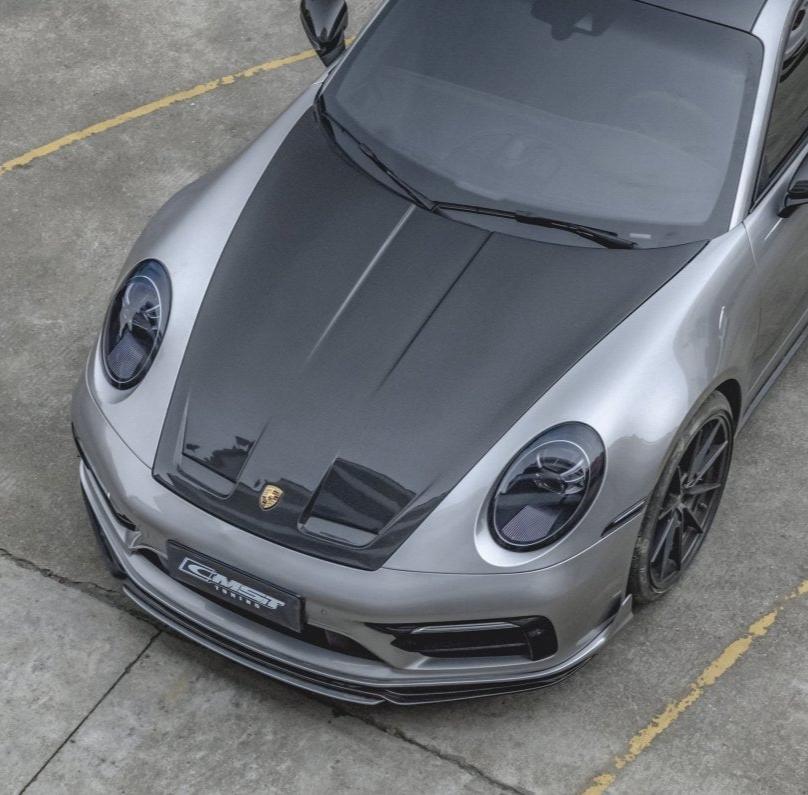 CMST Tuning GT3 Style Hood Bonnet for Porsche 991 992.1 992.2 Carbon Fiber/FRP