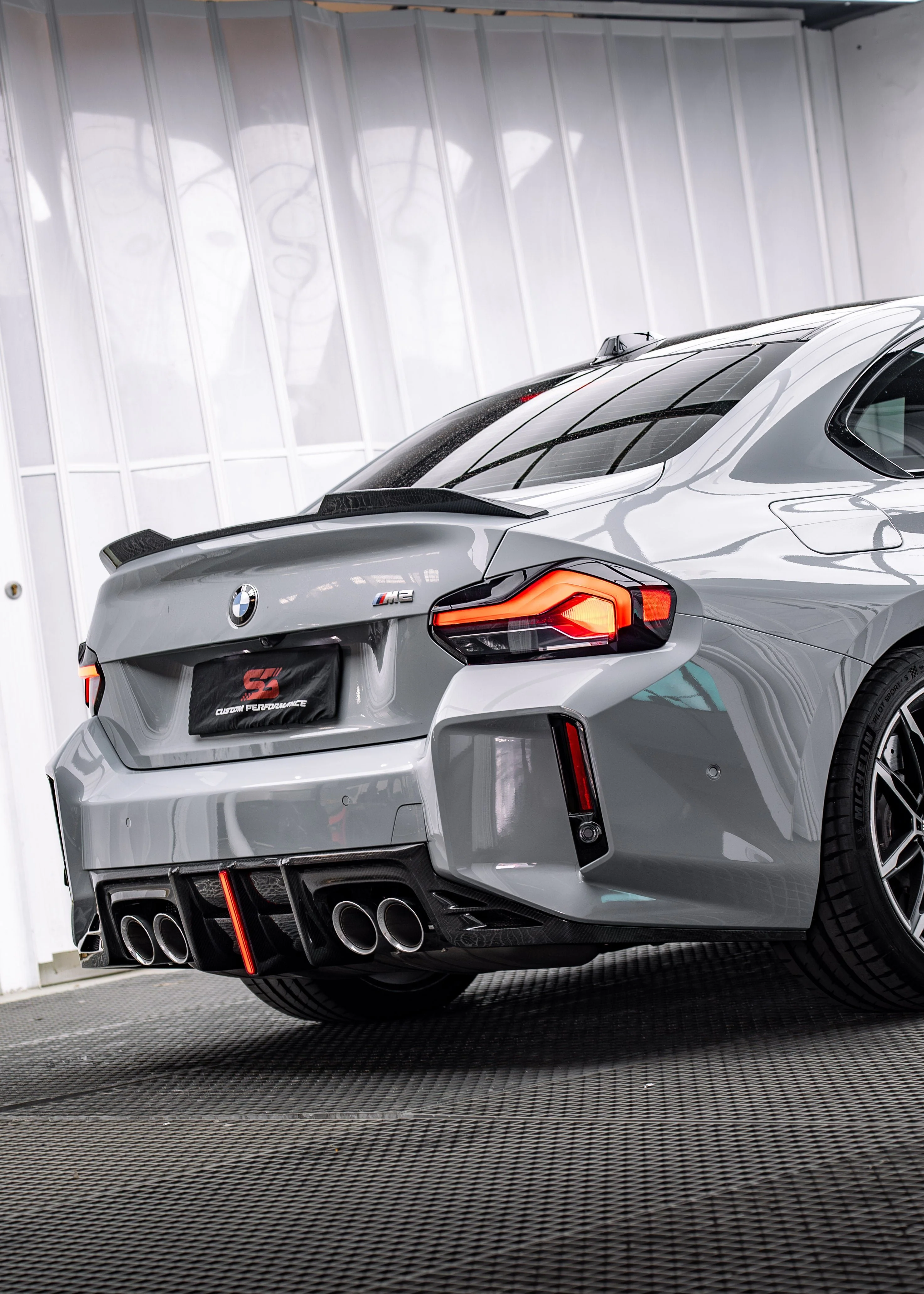 ArmorExtend AE Rear Diffuser & Canards for BMW M2/C G87 Pre-preg Carbon Fiber