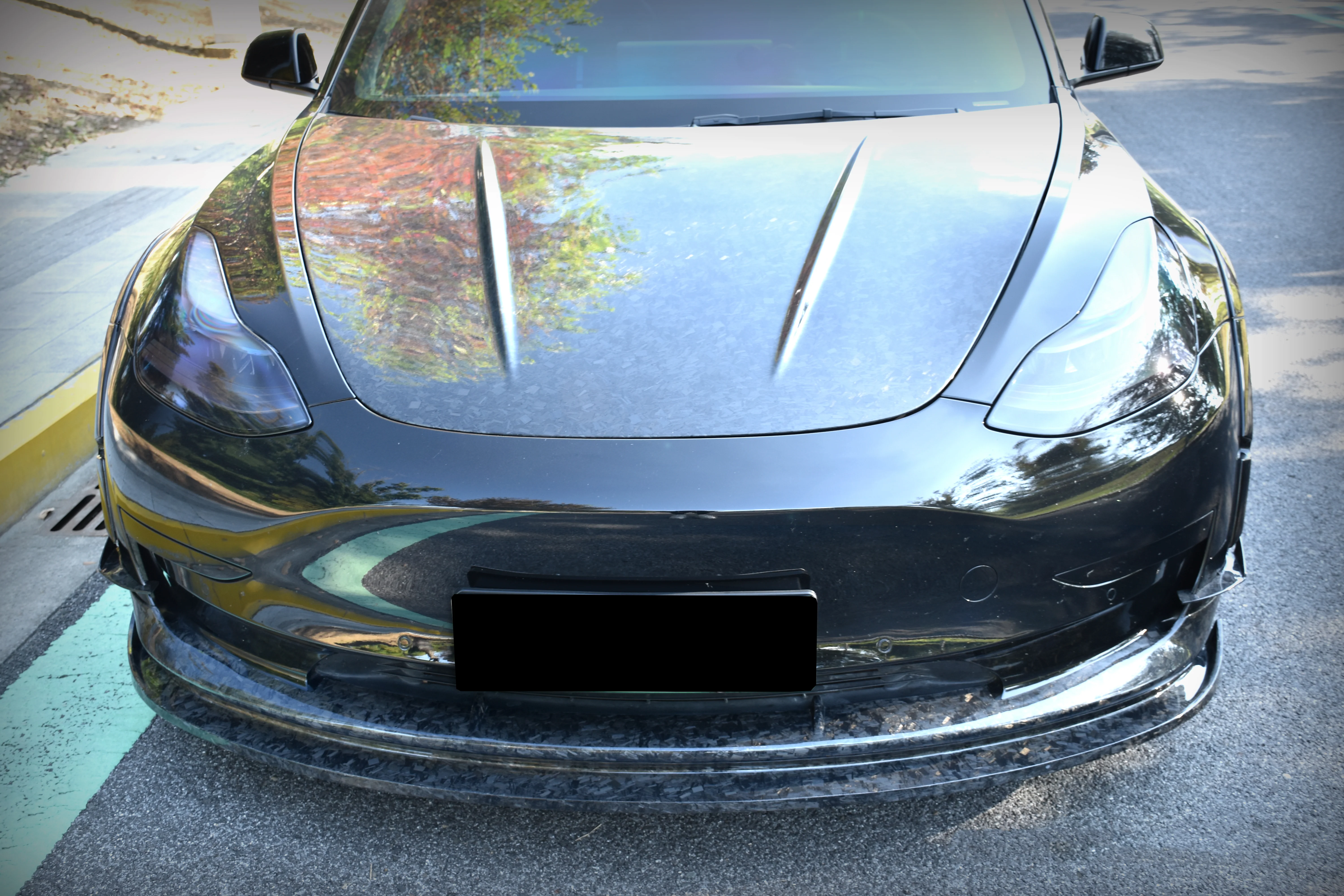 Aero Republic Hood for Tesla Model 3 Performance Long Range Standard Carbon Fiber/FRP