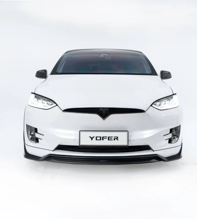 Yofer USA Front Lip for Tesla Model X PerformanceP100DLong Range Plus 2016-2021 PP Polypropylene
