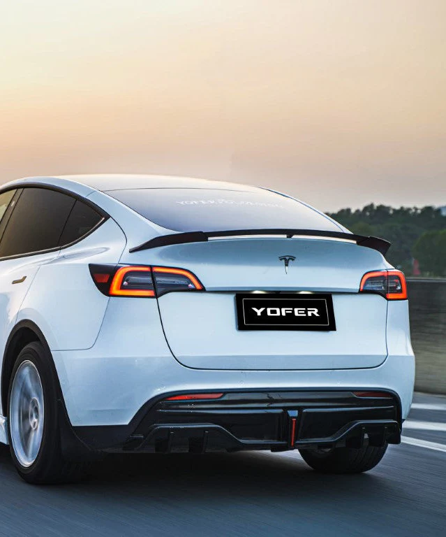 Yofer USA V2 Rear Diffuser for Tesla?Model Y / Performance 2020-2025 PP