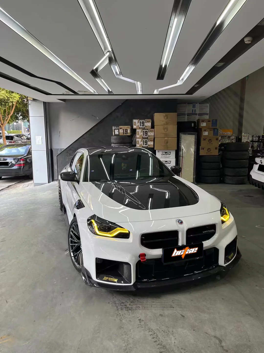 BCTXE Tuning Hood for BMW M2 / M2C G87 & 2 Series M240 230 G42 Dry Pre-preg Carbon Fiber