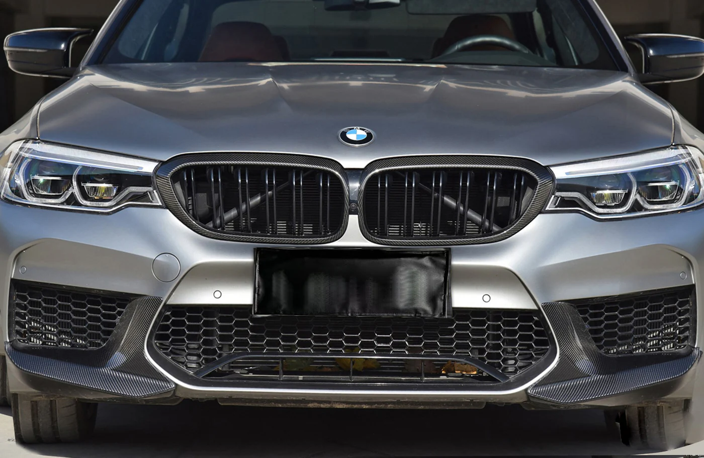 Aero Republic Dual Slat Front Kidney Grill for BMW M5 M5C F90 & M550 540 G30/31 Pre-LCI Carbon Fiber