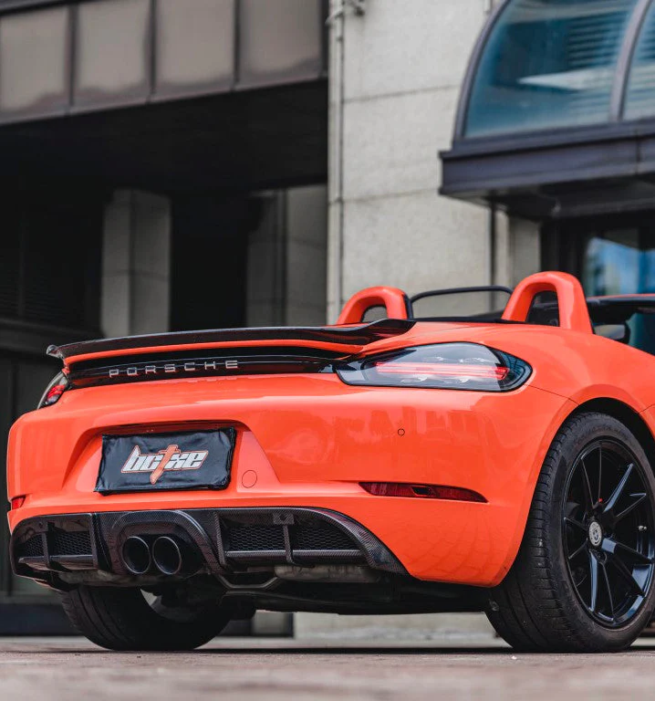 BCTXE Tuning Rear Diffuser for Porsche 718 Cayman/Boxster/GTS?2017-ON Carbon Fiber