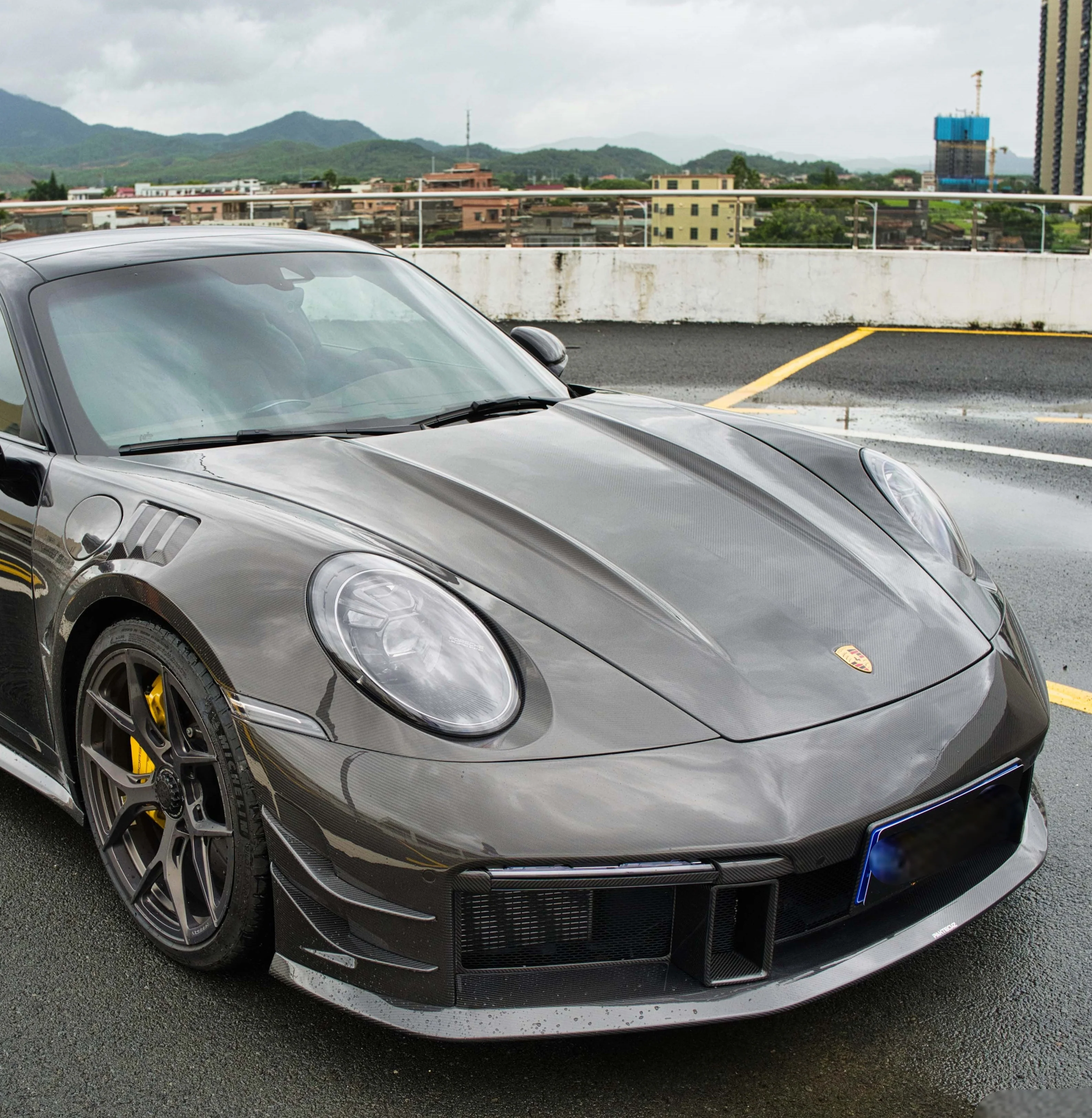 Ventus Veloce Hood for Porsche 911 992.1 992.2 Carrera S/T/4S/Targa 4S/Turbo S Carbon Fiber
