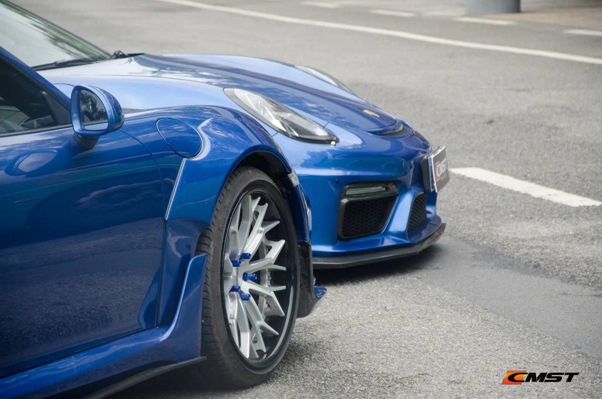 CMST Tuing Classic Widebody Wheel Arches for Porsche 991 911 Carrera Base/S/T Carbon Fiber / FRP