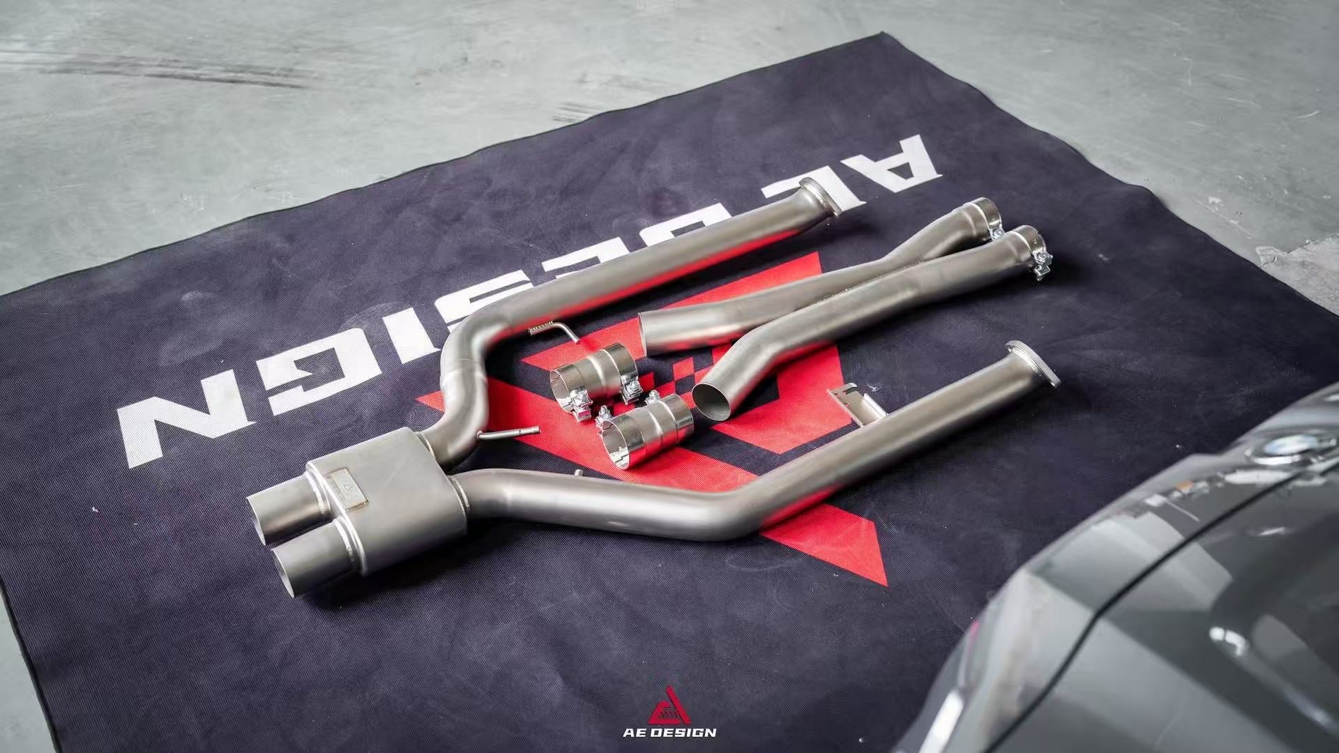 ArmorExtend Midpipe Exhaust for BMW M3 G80 G81 & M4 G82 G83 2021-ON Stainless Steel/Titanium