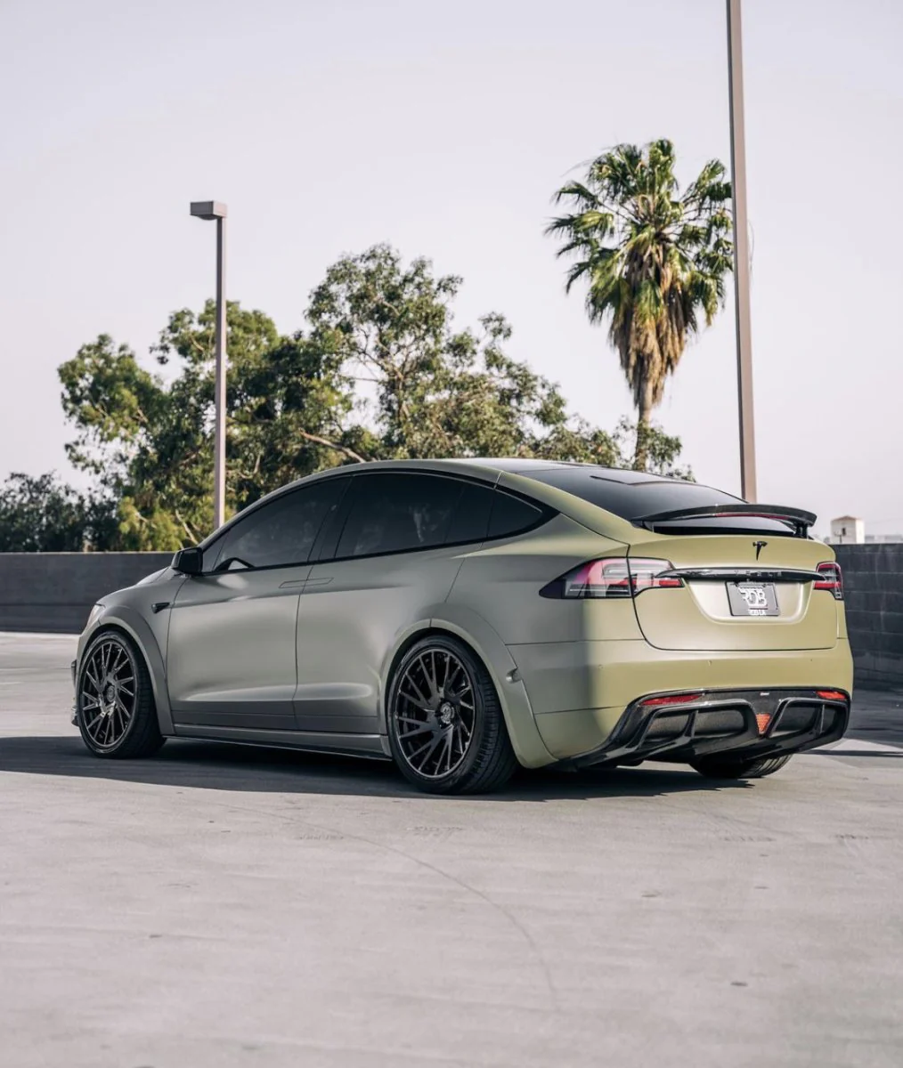 CMST Tuning Rear Diffuser for Tesla Model X P100D Performance/Base Carbon Fiber/FRP