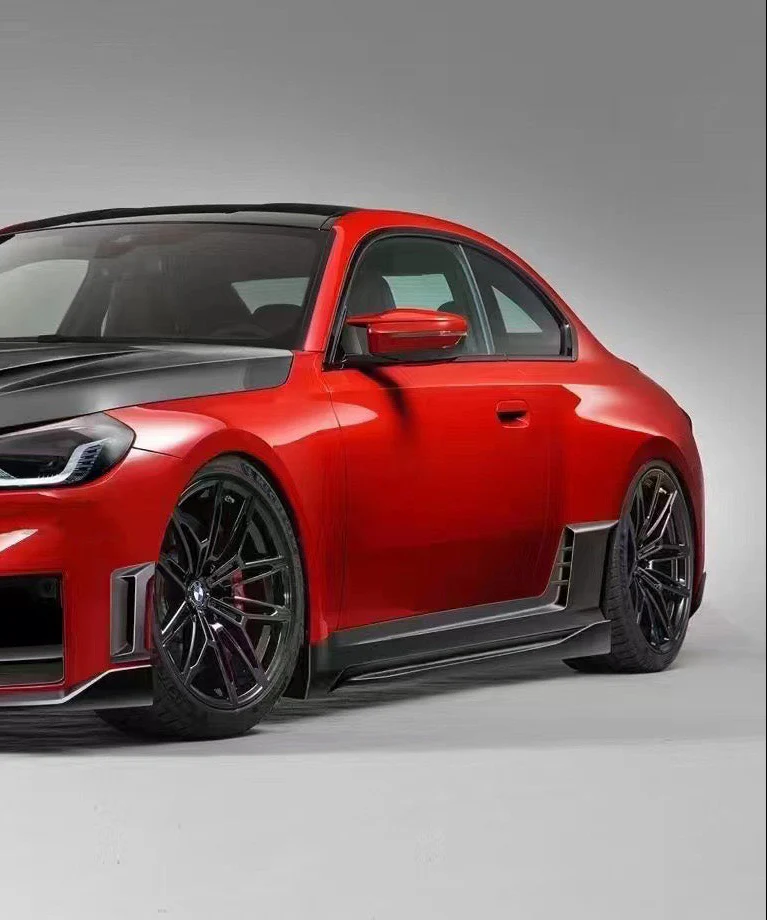 Ventus Veloce V1 Side Skirts for BMW M2C M2 G87 2023-ON Dry Pre-preg Carbon Fiber
