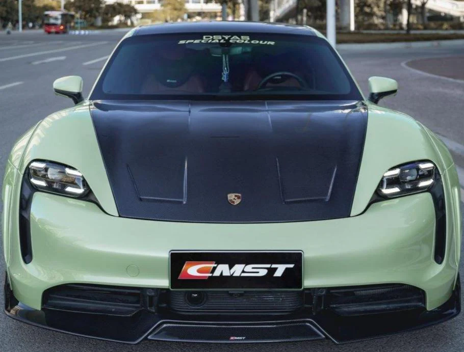 CMST Tuning Hood for Porsche Taycan 9J1 Turismo RWD/4S/GTS/Turbo/S Carbon Fiber/FRP