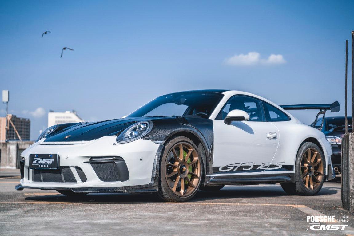 CMST Tuning Front Lip for Porsche 911 991.1 991.2 GT3RS Style Front Bumper Carbon Fiber