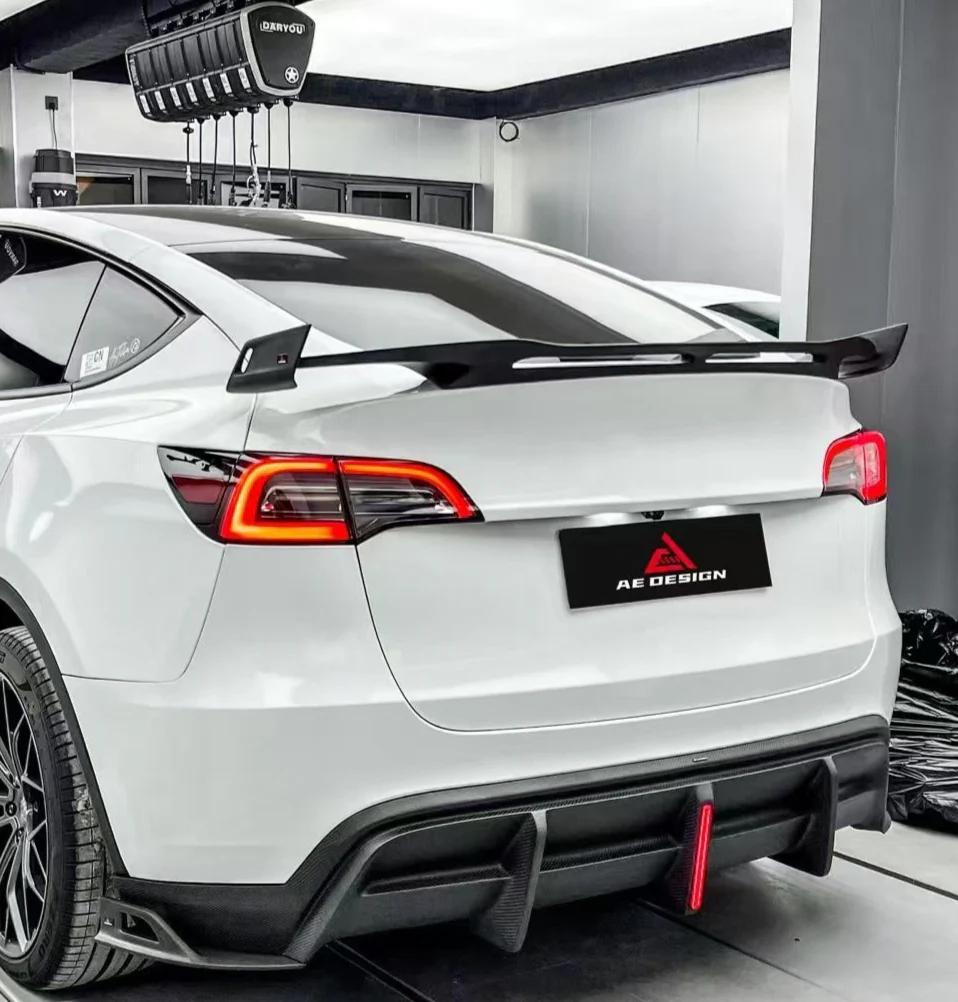 ArmorExtend AE Rear Wing for Tesla Model Y Performance AWD Long Range RWD Standard Carbon Fiber
