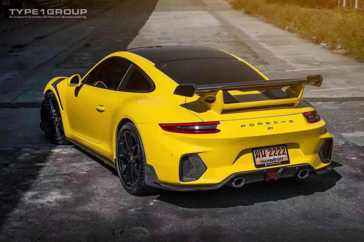 CMST Tuning Side Skirts for Porsche 991.1 991.2 Carrera Base/S/T 2012-2019 Carbon Fiber/FRP