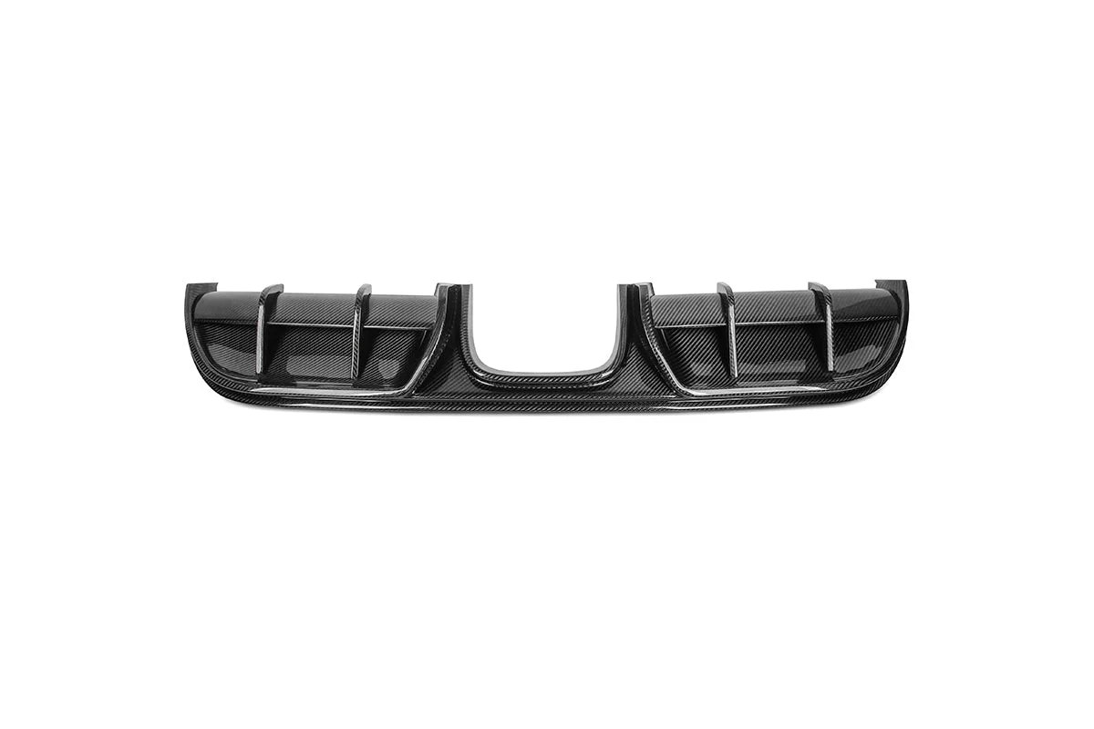 Paktechz Porsche 718 Boxster / Cayman Dry Carbon Fiber Rear Diffuser & Rear Canards