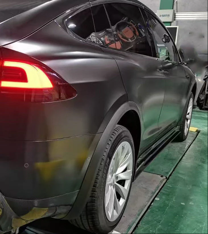 Aero Republic RZ Style Side Skirts for Tesla Model X P100D 100D 90D 75D 60D 2016-2021 Carbon Fiber