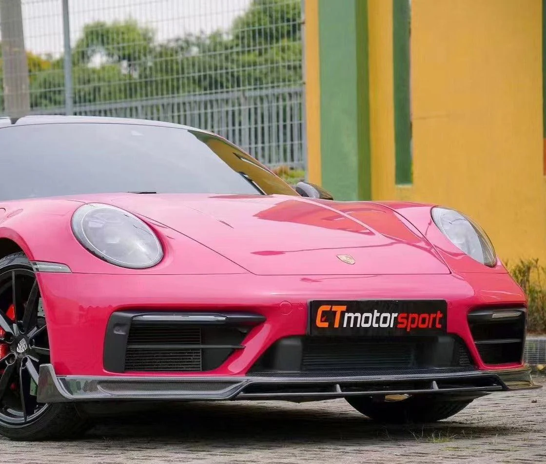 CMST Tuning Carbon Front Lip for Porsche 992 992.1 S/T/4/4S/Targa 4/4S/GTS Carbon Fiber/FRP