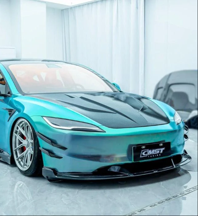 CMST Tuning V1 Hood for Tesla Model 3 Highland / Performance FRP / Carbon Fiber