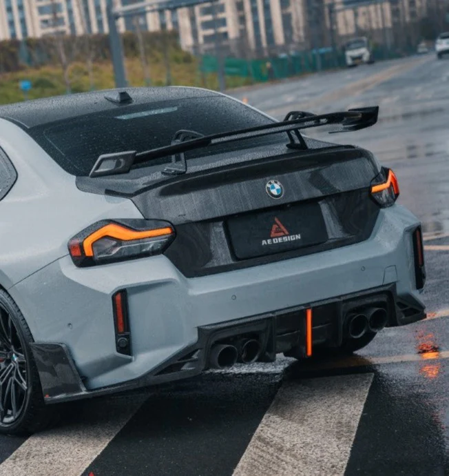 ArmorExtend Carbon Fiber ART V2 Rear Wing for BMW M2/C G87 & 2 Series 230i M240i G42