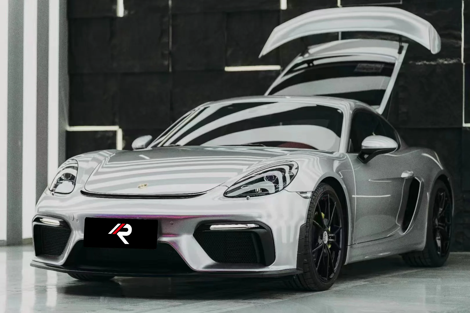 Aero Republic GT4RS Style Front Bumper for Porsche 718 Boxster & Cayman Base S T GTS GT4 PP